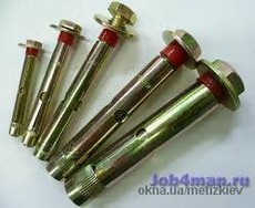 Анкерный болт с шестигранной головкой